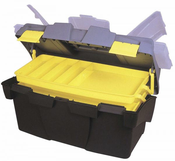 Stanley 92-039 16"ΑΝΑΔΙΠΛΟΥΜΕΝΗ ΕΡΓΑΛΕΙΟΘΗΚΗ Mega™ΜΕ 2 ΔΙΣΚΟΥΣ ΚΑΙ ΑΝΑΣΥΡΟΜΕΝΕΣ ΤΑΜΠΑΚΙΕΡΕΣ - Image 2