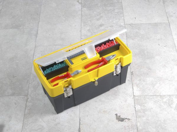 Stanley 93-285 19”/48cm ΕΡΓΑΛΕΙΟΘΗΚΗ ΜΕ ΔΙΑΦΑΝΕΣ ΚΑΠΑΚΙ ΚΑΙ ΤΑΜΠΑΚΙΕΡΑ - Image 6