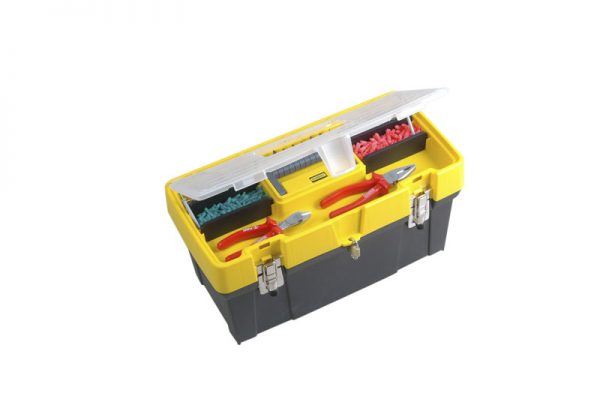 Stanley 93-285 19”/48cm ΕΡΓΑΛΕΙΟΘΗΚΗ ΜΕ ΔΙΑΦΑΝΕΣ ΚΑΠΑΚΙ ΚΑΙ ΤΑΜΠΑΚΙΕΡΑ - Image 7