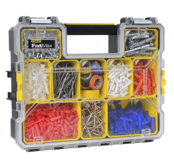 Stanley 97-518 Fatmax® ΕΠΑΓΓΕΛΜΑΤΙΚΗ ΑΔΙΑΒΡΟΧΗ ΤΑΜΠΑΚΙΕΡΑ ΜΕ ΒΑΘΟΣ ΚΑΙ ΜΕΤΑΛΛΙΚΑ ΚΟΥΜΠΩΜΑΤΑ - Image 13