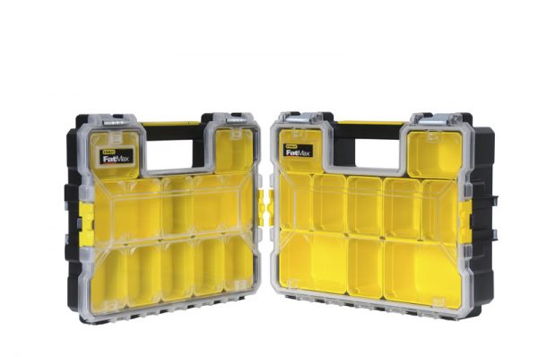 Stanley 97-518 Fatmax® ΕΠΑΓΓΕΛΜΑΤΙΚΗ ΑΔΙΑΒΡΟΧΗ ΤΑΜΠΑΚΙΕΡΑ ΜΕ ΒΑΘΟΣ ΚΑΙ ΜΕΤΑΛΛΙΚΑ ΚΟΥΜΠΩΜΑΤΑ - Image 3