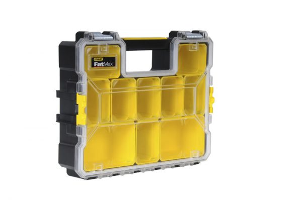 Stanley 97-518 Fatmax® ΕΠΑΓΓΕΛΜΑΤΙΚΗ ΑΔΙΑΒΡΟΧΗ ΤΑΜΠΑΚΙΕΡΑ ΜΕ ΒΑΘΟΣ ΚΑΙ ΜΕΤΑΛΛΙΚΑ ΚΟΥΜΠΩΜΑΤΑ