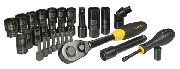 Stanley STHT0-73401 ΣΕΤ ΜΕ ΚΑΡΥΔΑΚΙΑ STANLEY 1/2" ΜΑΥΡΟΥ ΧΡΩΜΙΟΥ 30 ΤΕΜ - Image 2