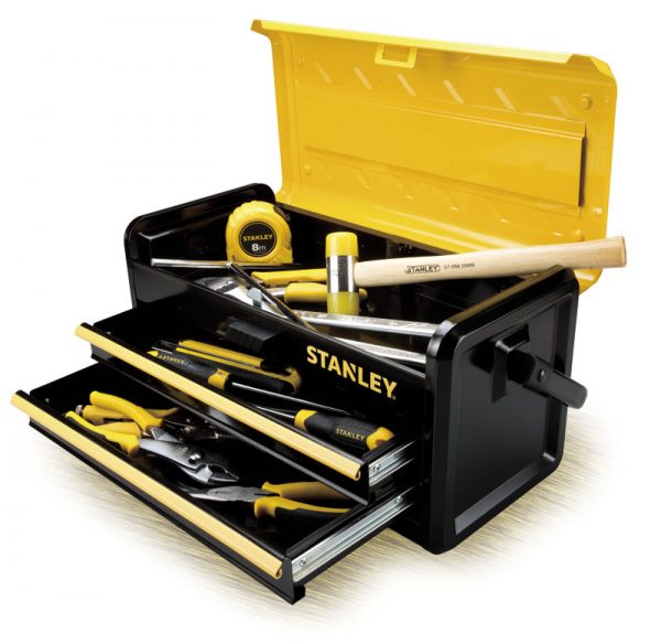 Stanley STST1-75510 19" ΜΕΤΑΛΛΙΚΗ ΕΡΓΑΛΕΙΟΘΗΚΗ - ΜΕ ΔΥΟ ΣΥΡΤΑΡΙΑ - Image 3